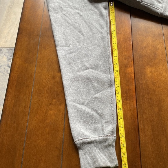 Vintage Cozy LULULEMON Grey Patterned Fleece Inside ‘Scuba’ Hoodie Size Medium - Picture 10 of 10